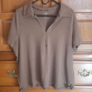 Brown Venezia Top from Lane Bryant